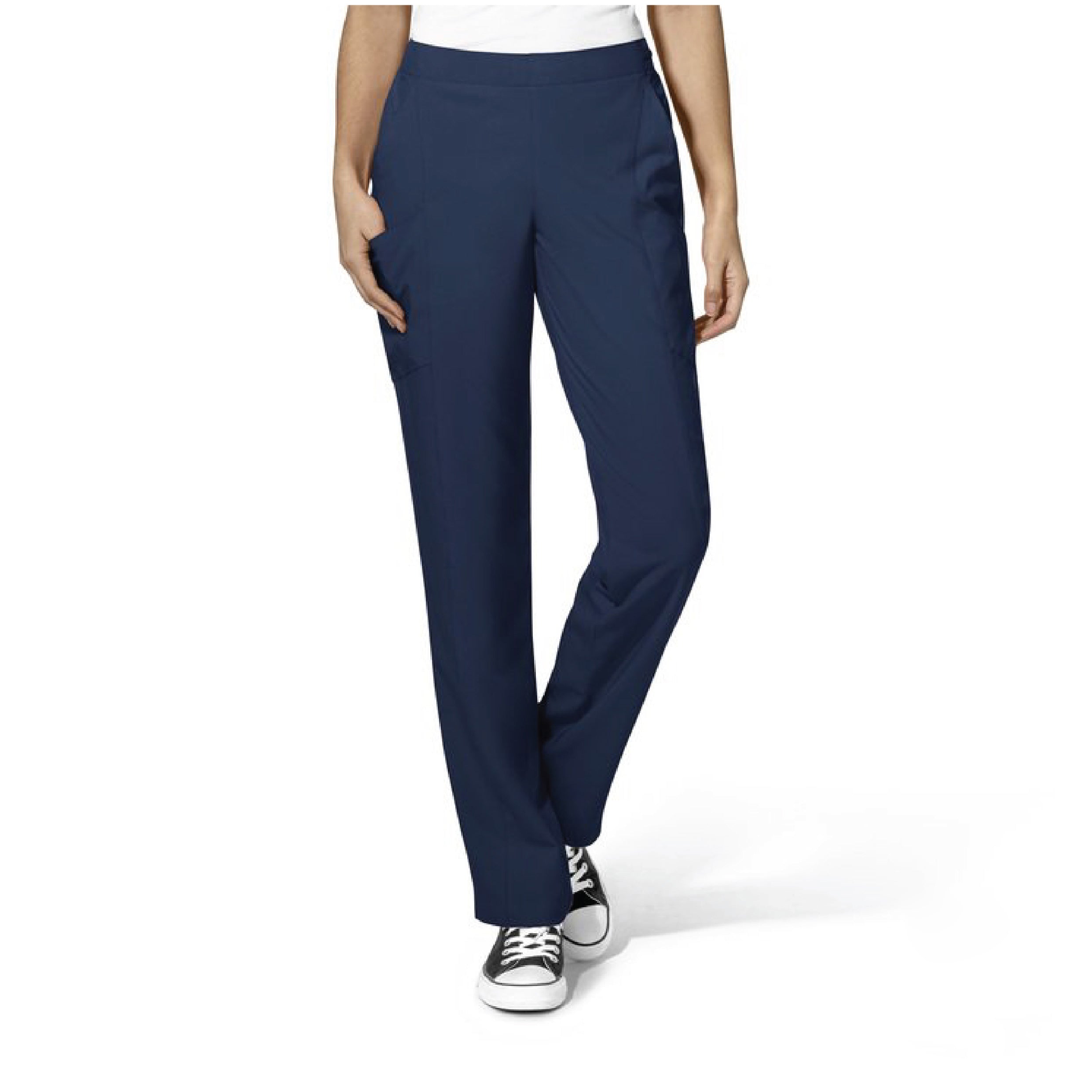 5555 W123 by WonderWink - Comfort Waist Cargo Jogger Scrub Pants 