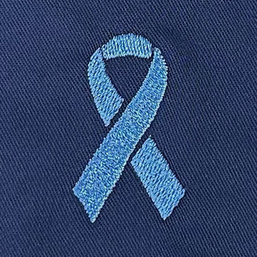 Embroidery Stock Logos - Light Blue Ribbon