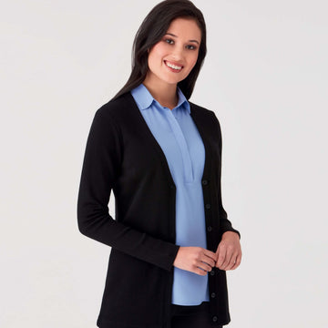 Womens City Collection Overknit Cardigan Smilewear