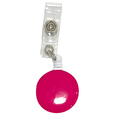 Retractable ID Badge - Pink